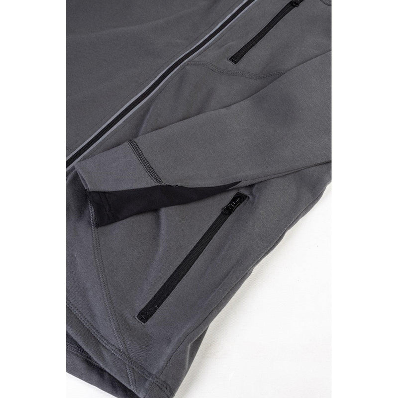 Moletom H2O Zip Work Cinza