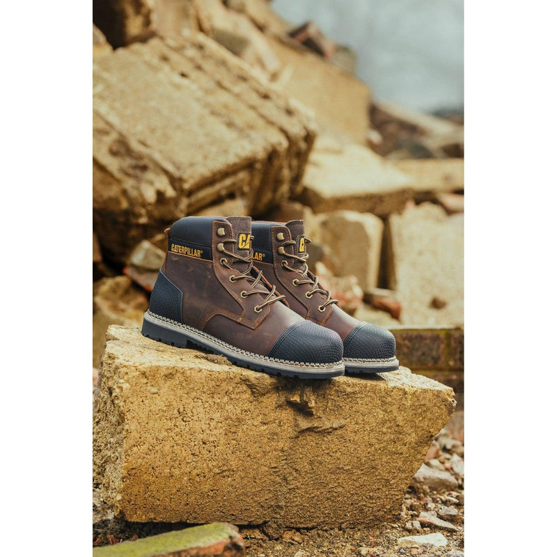 Bota de Segurança Powerplant S3 Marrom