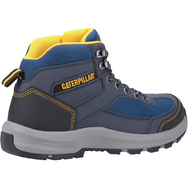 Sapato Safety Hiker Caterpillar Cano Alto Azul Marinho