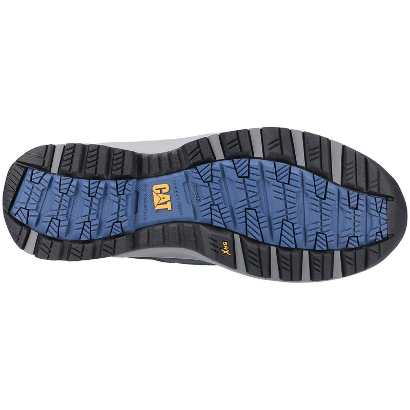 Sapato Safety Hiker Caterpillar Cano Alto Azul Marinho