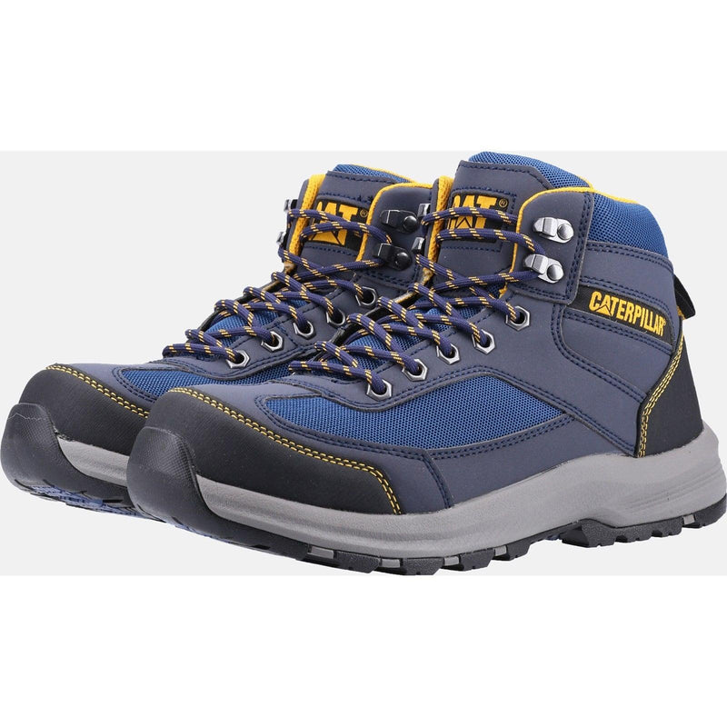 Sapato Safety Hiker Caterpillar Cano Alto Azul Marinho