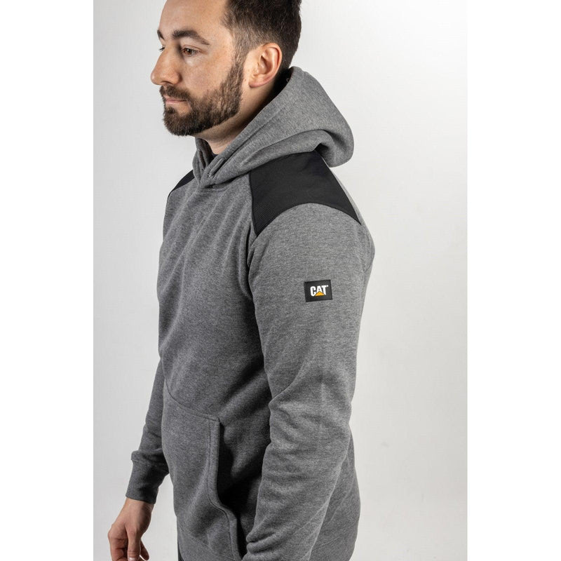 Moletom com Capuz Essentials Cinza Escuro