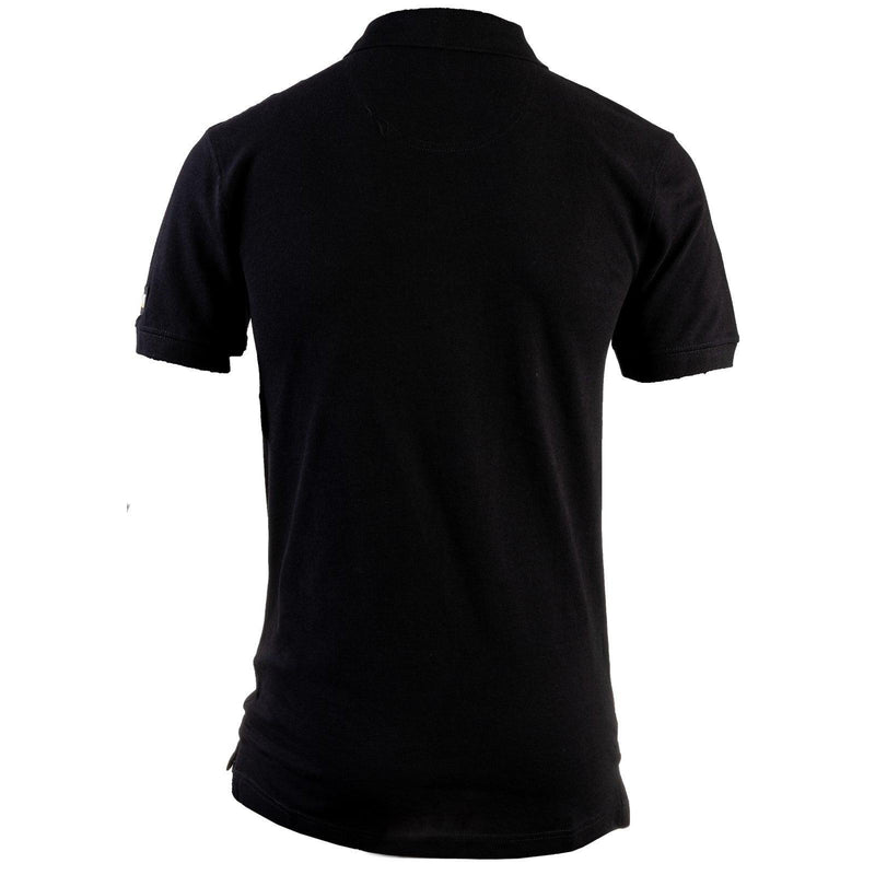 Camisa Polo Essentials  Preta