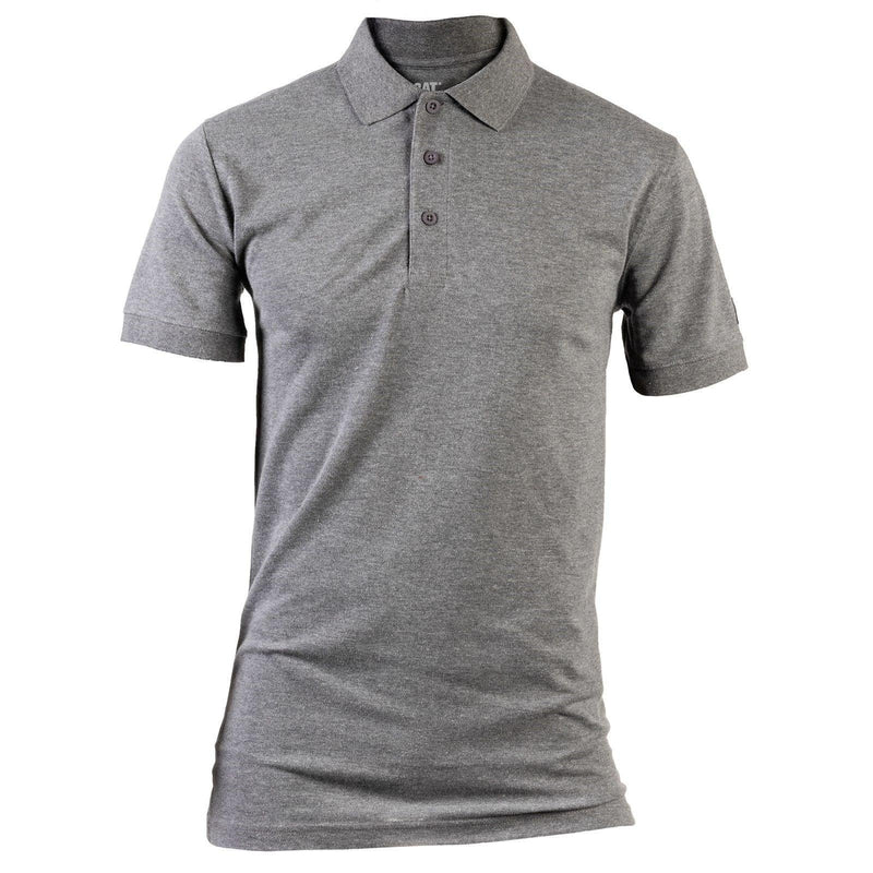Camisa Polo Essentials Cinza Mescla Escuro