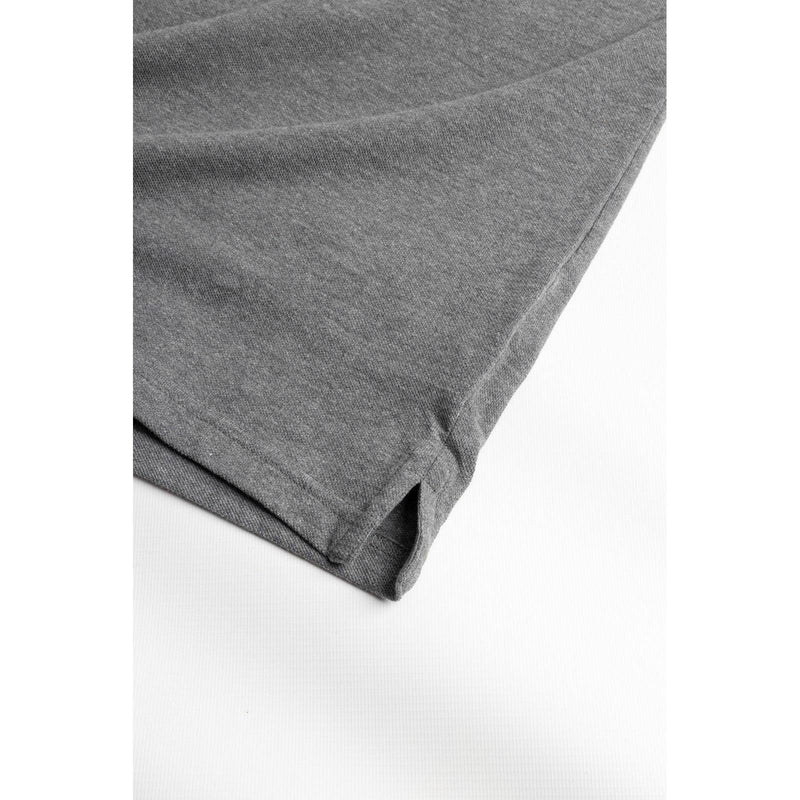Camisa Polo Essentials Cinza Mescla Escuro