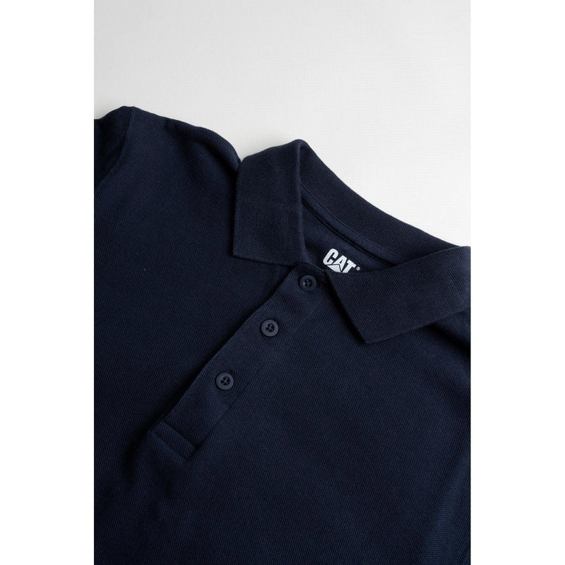 Camisa Polo Essentials Azul Marinho