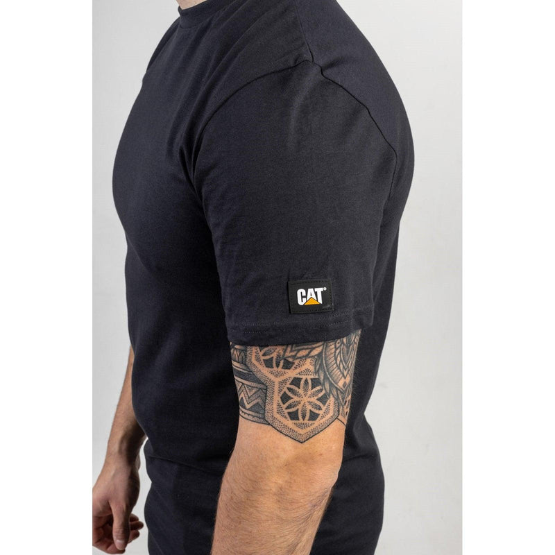 Camiseta Essentials de Manga Curta Azul Marinho