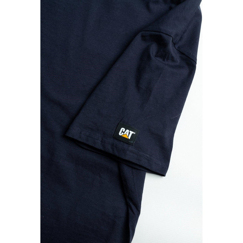 Camiseta Essentials de Manga Curta Azul Marinho