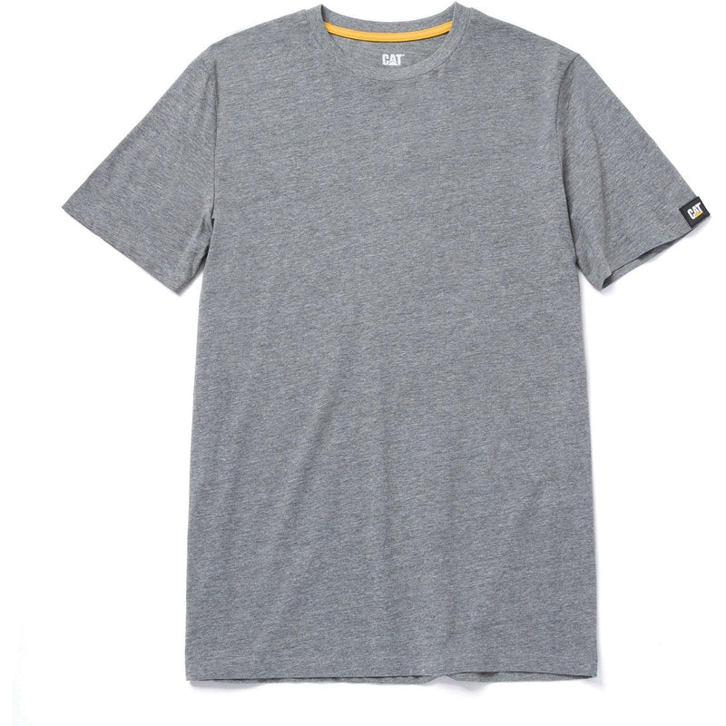 Camiseta Essentials de Manga Curta Cinza Escuro