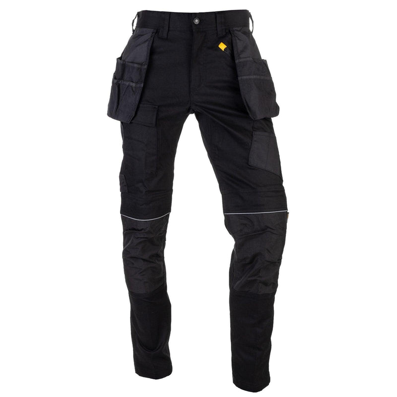 Calça com Bolsos Stretch Preta