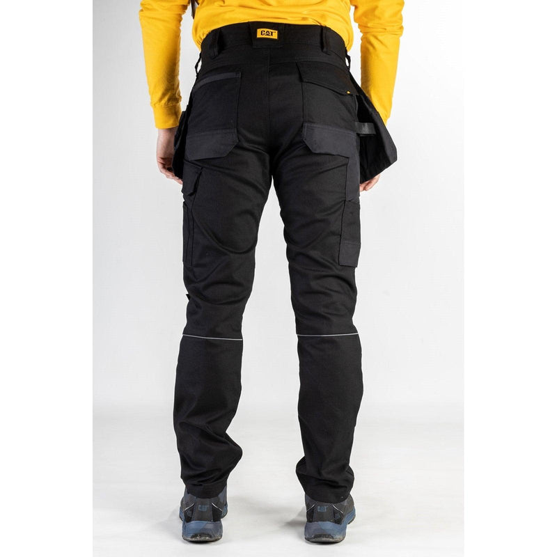 Calça com Bolsos Stretch Preta