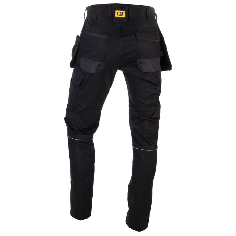 Calça com Bolsos Stretch Preta