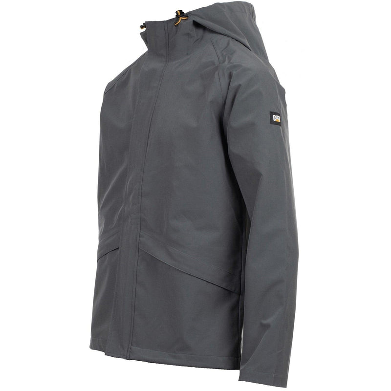 Jaqueta de Chuva Essentials Cinza Escura