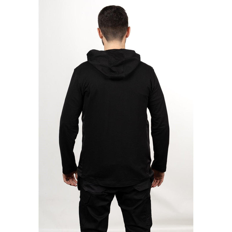 Moletom Coolmax com Zíper  Preto