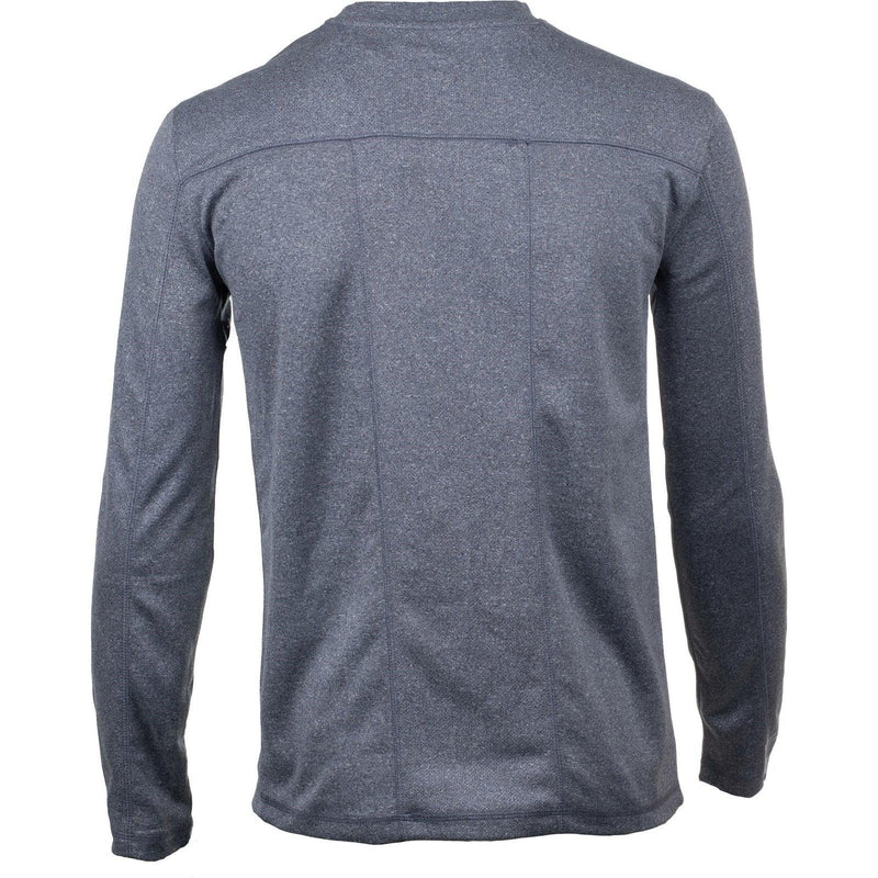Camiseta de Manga Longa Coolmax Cinza
