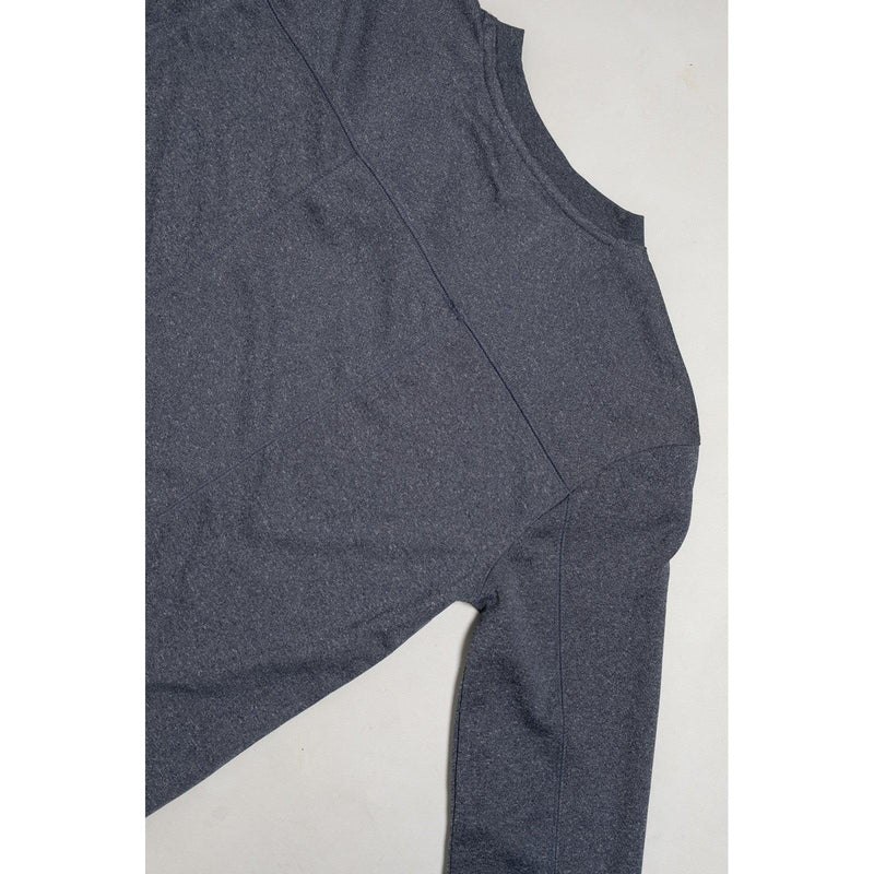 Camiseta de Manga Longa Coolmax Cinza
