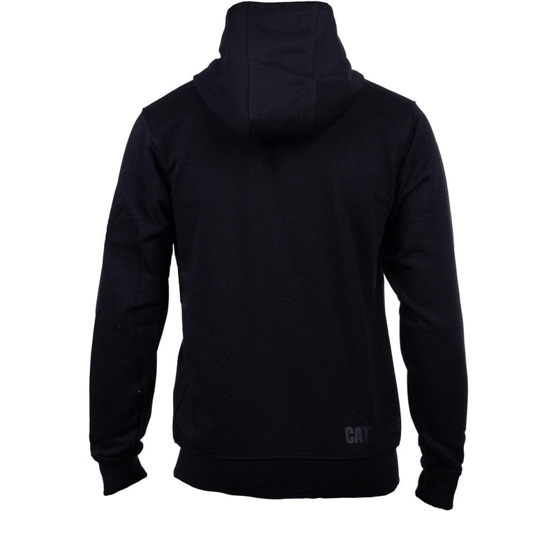 Moletom com Zíper Completo Loopback Preto