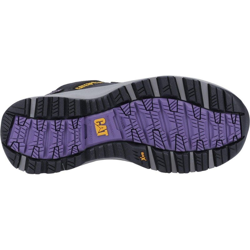 Sapato de Trabalho Elmore S1 Preto/Lilás