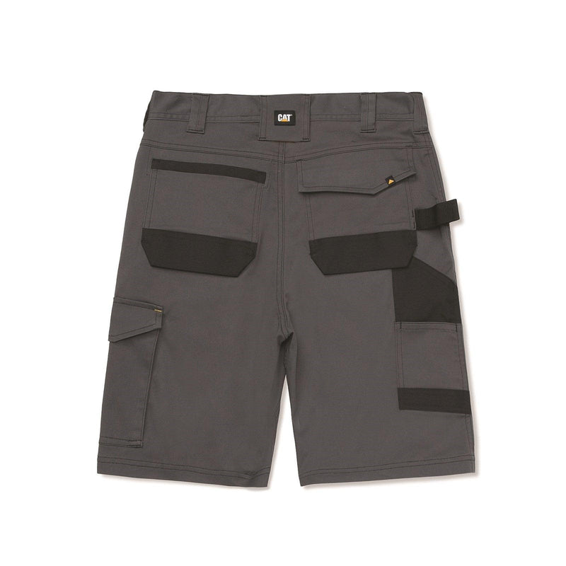 Shorts de Bolso Essenciais com Stretch  Cinza Escuro