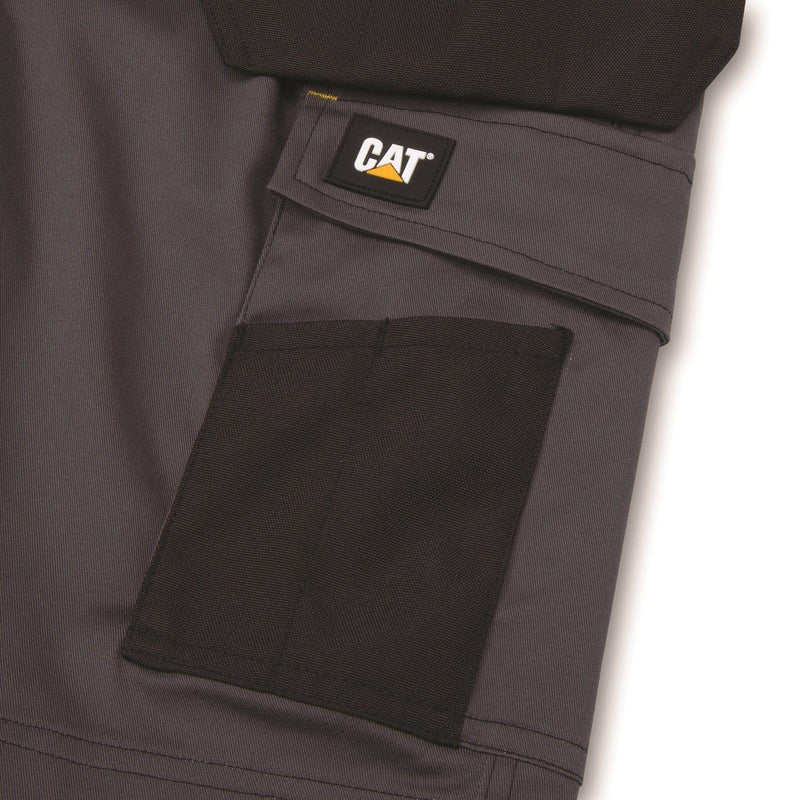 Shorts de Bolso Essenciais com Stretch  Cinza Escuro