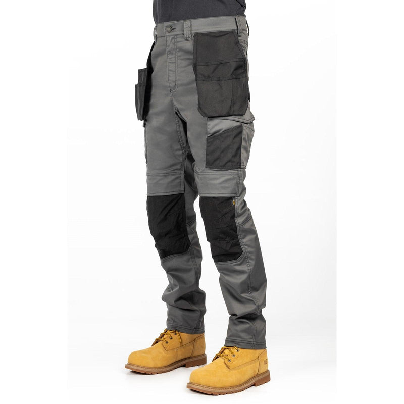Calça com Bolso Lateral para Joelhos em Stretch Essencial