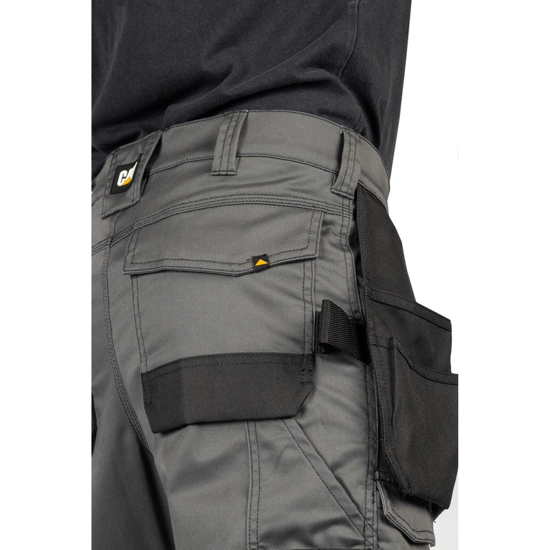 Calça com Bolso Lateral para Joelhos em Stretch Essencial