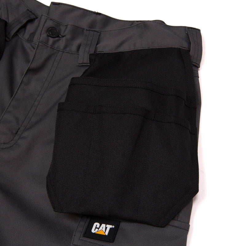 Calça com Bolso Lateral para Joelhos em Stretch Essencial