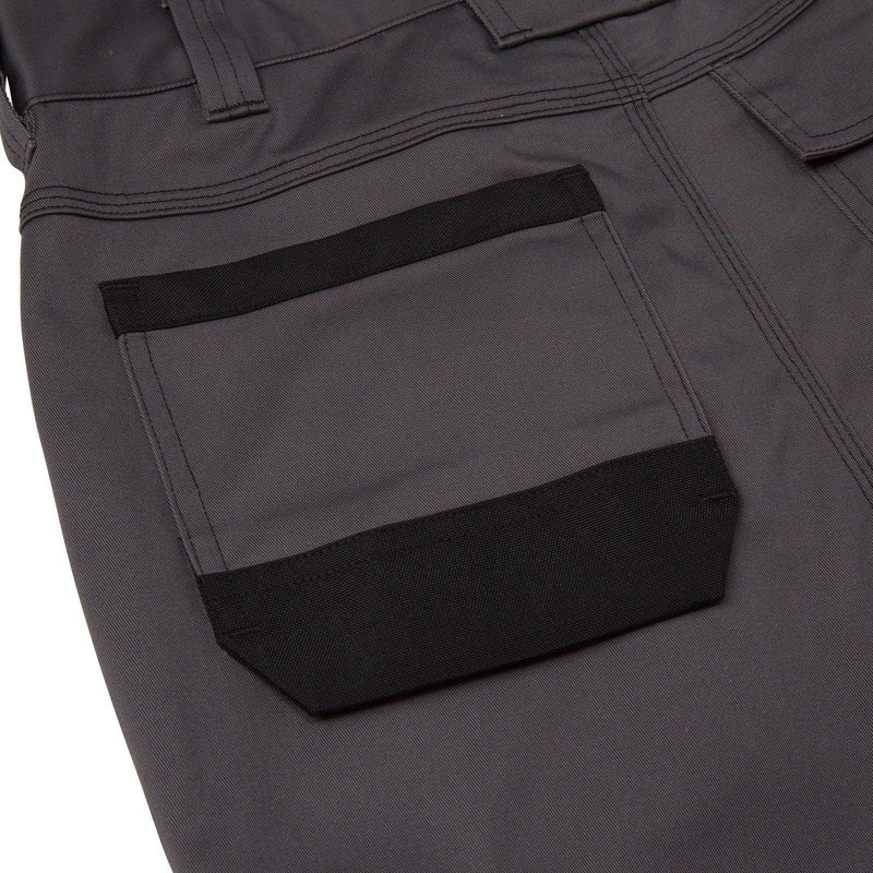 Shorts de Bolso Essencial Stretch Cinza Escuro