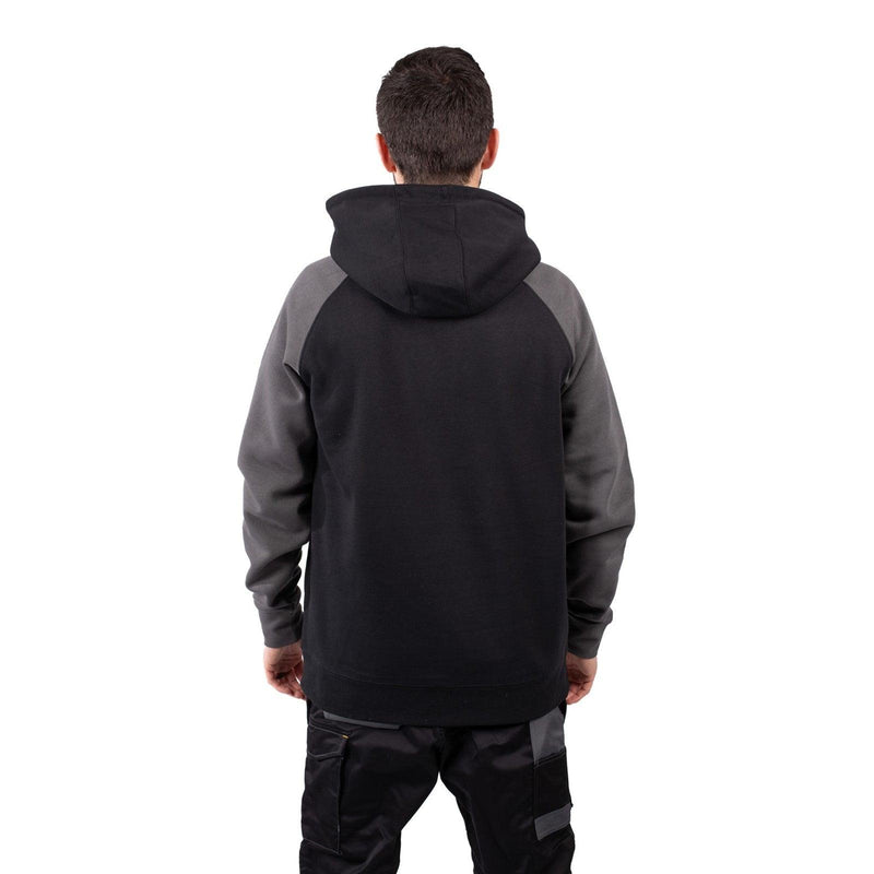 Moletom com Capuz Raglan Preto
