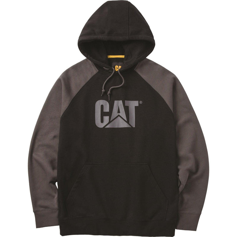 Moletom com Capuz Raglan Preto