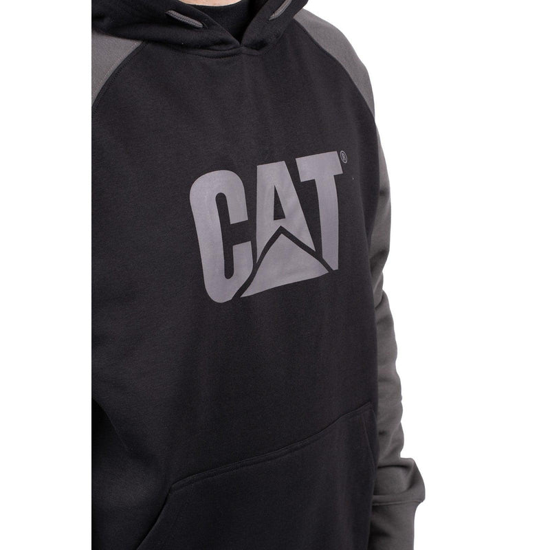 Moletom com Capuz Raglan Preto