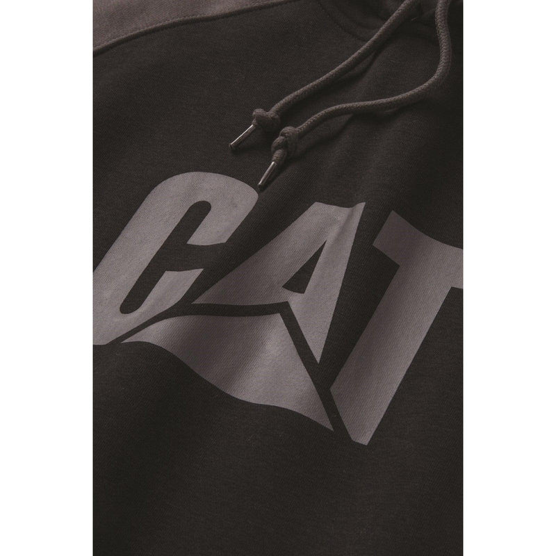Moletom com Capuz Raglan Preto
