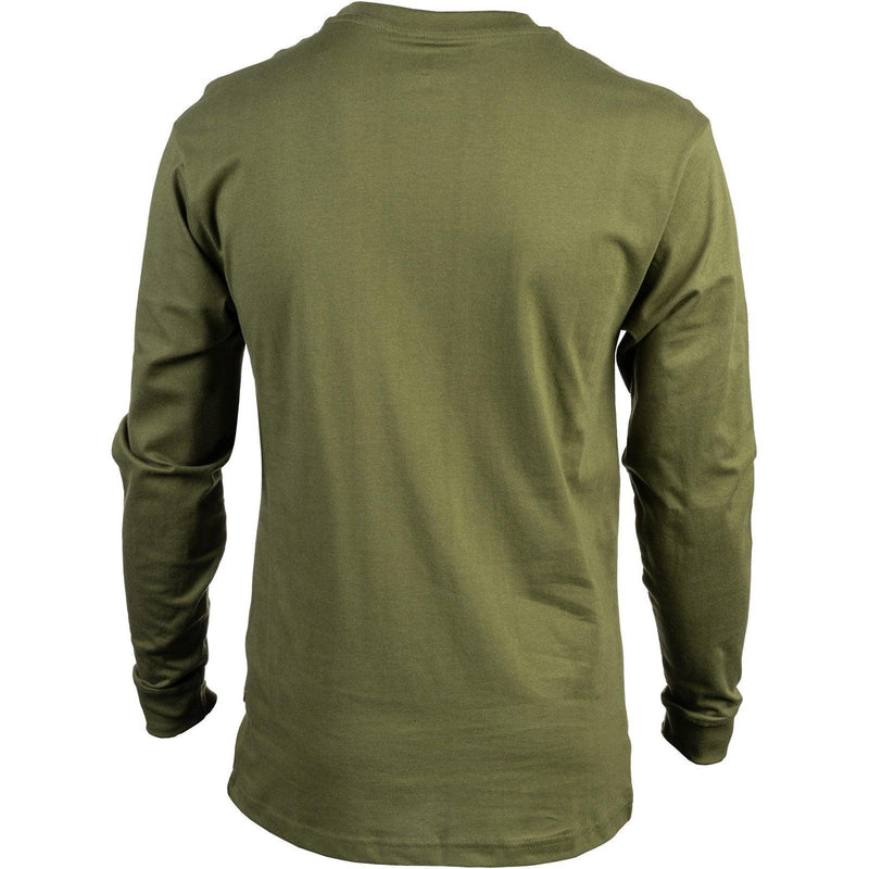 Camiseta de Manga Longa com Banner de Marca