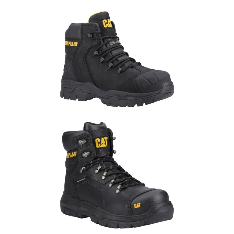Kit de 3 Botas de Segurança Preto para Trabalho.
